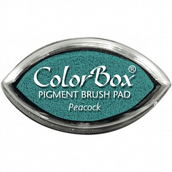 Штемпельная подушечка ColorBox, переливчато-синияя (Peacock)