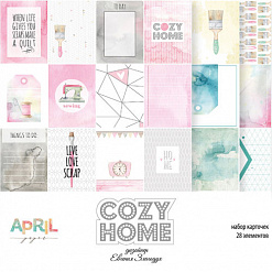 Набор карточек "Cozy home" (April Paper)