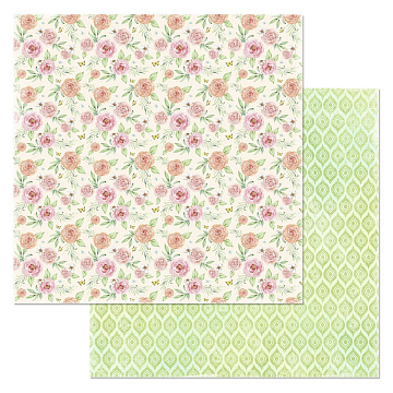 Бумага "Улыбка весны. Вальс цветов" (ScrapMania)