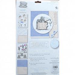 Набор заготовок для открыток с вырубными аппликациями "День Рождения", А4 (DoCrafts)