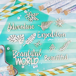 Чипборд "Фразы. Adventure" (CraftStory)