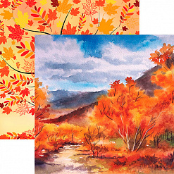 Бумага "Autumn Splendor. Autumn Leaves" (Reminisce)