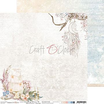 Бумага 30х30 см "Wedding Dream 02" (CraftO'clock)