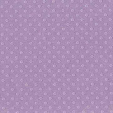 Кардсток Bazzill Basics 30,5х30,5 см однотонный с текстурой светлых точек, цвет светлый фиолетовый