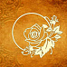 Деревянное украшение "Кустовые розы 2" (Muscari)