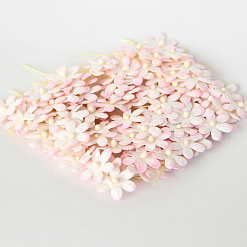 Набор маленьких цветов "Светло-розовый с белым", 20 шт (Craft)