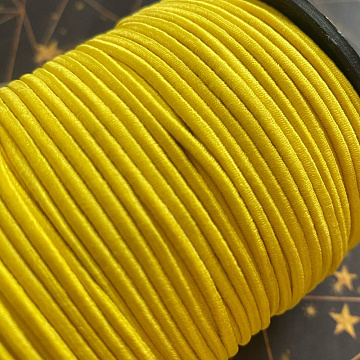 Шнур-резинка "Желтая", толщина 2 мм, длина 1 м (Magic Hobby)
