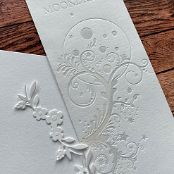 Дизайнерская бумага 30х30 см Moondream Bianco