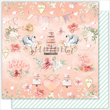 Бумага "Just married. Tenderness" (Summer Studio)