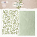 Набор бумаги А5 "Green leaves. Для вырезания", 18 листов (DreamLight Studio)