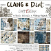 Набор бумаги 30х30 см "Clang & dirt", 6 листов (CraftO'Clock)