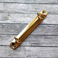 Кольцевой механизм, 2 кольца, диаметр 13 мм, длина 12,3 см, цвет золото