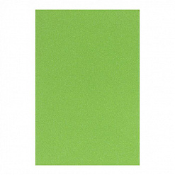 Лист фоамирана с глиттером А4 "Светло-зелёный", 2 мм (АртУзор)