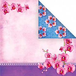 Бумага "Орхидеи. Розовая орхидея" (Mr.Painter)