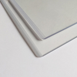 Набор прозрачных пластин А5 "Pro" со скошенными краями, толщина 3 мм (Россия)