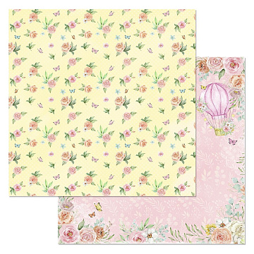 Бумага "Улыбка весны. Розочки" (ScrapMania)