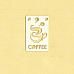 Украшение из чипборда "Бирочка. Coffee" (Salvadorica)