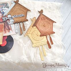 Нож "СССР. Часы с кукушкой", 5,6х10,1 см (ScrapMania)