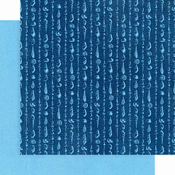 Набор бумаги 30х30 см "Ocean Blue. Синий океан. Фоновый", 16 листов (Graphic 45)