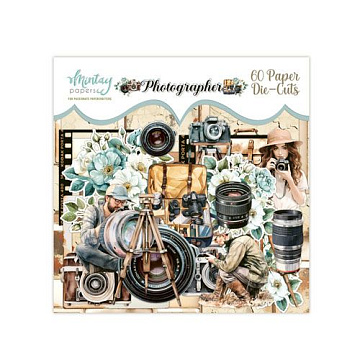 Набор вырубок "Photographer", 60 шт (Mintay)