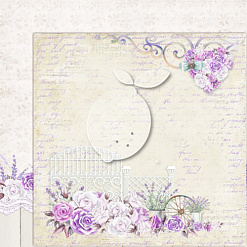 Бумага "My sweet Provence 02" (Lemon Craft)