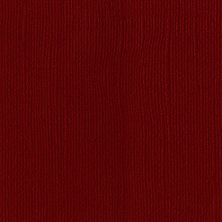 Кардсток Bazzill Basics 30,5х30,5 см однотонный с текстурой холста, цвет вишневый