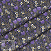 Отрез ткани 79х50 см "Фиолетовые цветы" (Cotton)