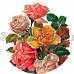 Объемная наклейка "Нежные розы" (Freedecor)