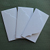 Набор заготовок для конвертов 5, цвет белый матовый, 3 шт (Лоза)