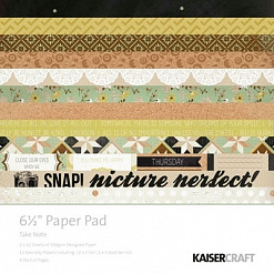 Набор бумаги 16,5х16,5 см "На заметку", 40 листов (Kaiser)