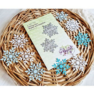 Нож "Хрустальные снежинки", 5х5 см (AgiArt)