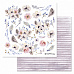 Набор бумаги 20х20 см для вырезания и вдохновения "Нежные цветы", 6 листов (ScrapMania)
