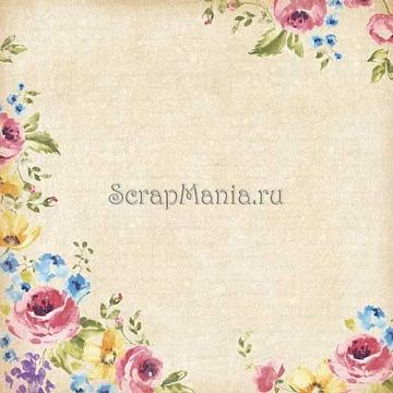 Бумага с глиттером "Сокровище" (K&Company)