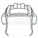Штамп "Шлем танкиста", 4х3,5 см (Скрапклуб)