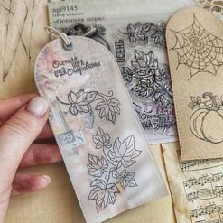 Штамп "Осенняя пора", 6,5х5,2 см (AgiArt)