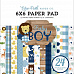 Набор бумаги 15х15 см "Baby Boy", 24 листа (Echo Park)