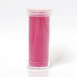 Микробисер, цвет красно-розовое стекло, 30 г (Zlatka)