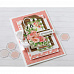 Набор бумаги 30х30 см с наклейками "Spring market", 12 листов (Carta Bella)