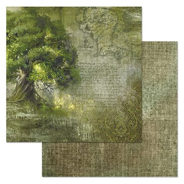 Бумага "Легенды Средиземья. Старый вяз" (ScrapMania)