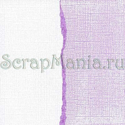 Бумага с внутренним слоем "Белый забор, фиолетовый"