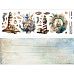 Лист с картинками 10х30 см "Тихая гавань. Морское настроение" (ScrapMania)