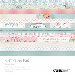 Набор бумаги 16,5х16,5 см "Peek-a-boo", 40 листов (Kaiser)