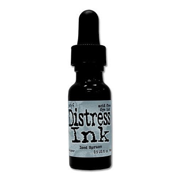 Заправка к подушечке Distress Ink "Iced Spruce", 15 мл (Ranger)