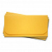 Набор заготовок для конвертов 6 матовый, цвет желтый 3 шт (Лоза)