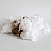 Шебби лента "Чистая белая", ширина 1,5 см, длина 5 м (Craft)