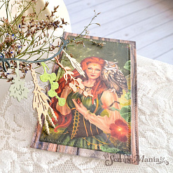 Нож "Русские сказки. Веревка с сушеными травами", 6,8х1,5 см (ScrapMania)
