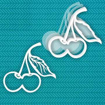 Шейкер "Вишенки", 9х8,2 см (CraftStory)