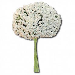 Букет цветов "Белая гипсофила", 12 шт (Stamperia)