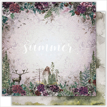 Бумага "Wild forest. Forest beauty" (Summer Studio)