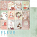 Набор бумаги 20х20 см "Сладкие праздники", 12 листов (Fleur-design)